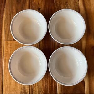 Corelle English Breakfast Cereal Soup Bowls Set of 4